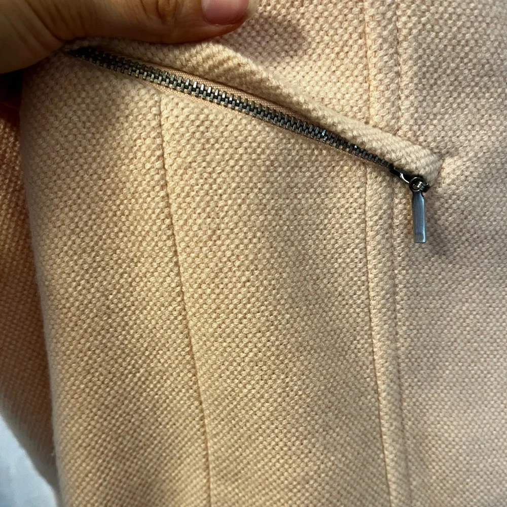 Wool & silk, lined, vintage coat by Carlisle - Picture 7 of 10